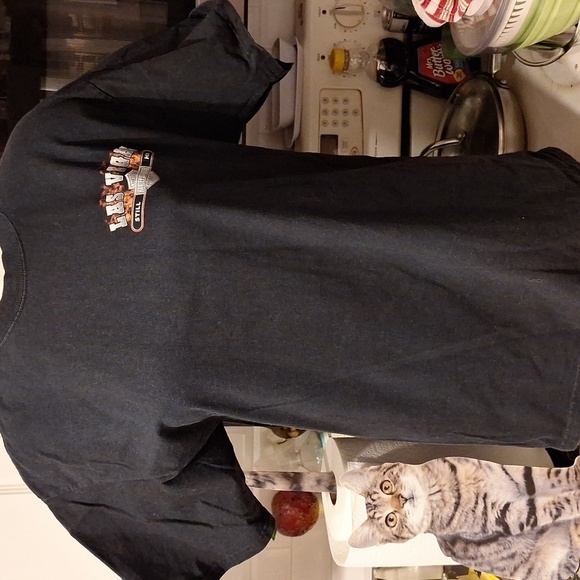 Z women's Harley Davidson black short sleeve regular size t-shirt L - Picture 1 of 5